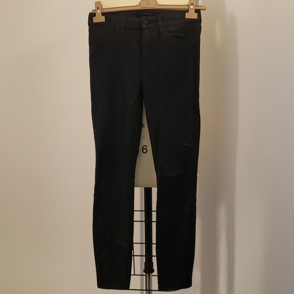 JOE'S jeans BLACK SHINY DENIM SZ26